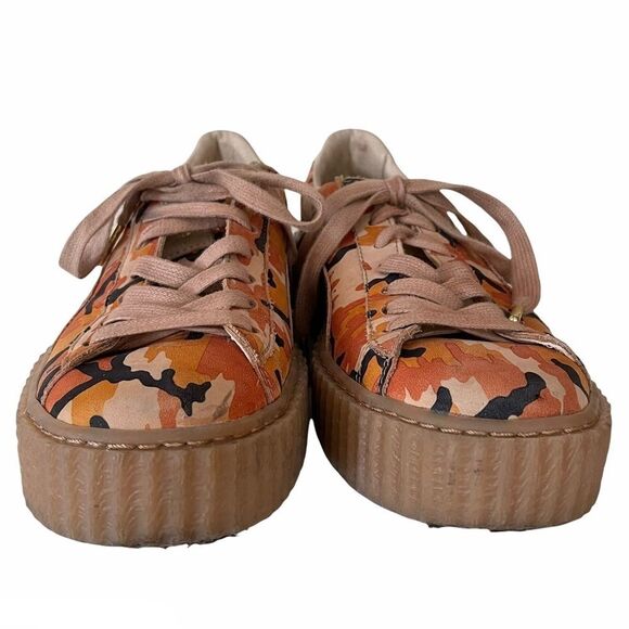 Puma X Fenty by Rihanna Creeper Camo Sneakers Size 7.5 - Picture 3 of 10